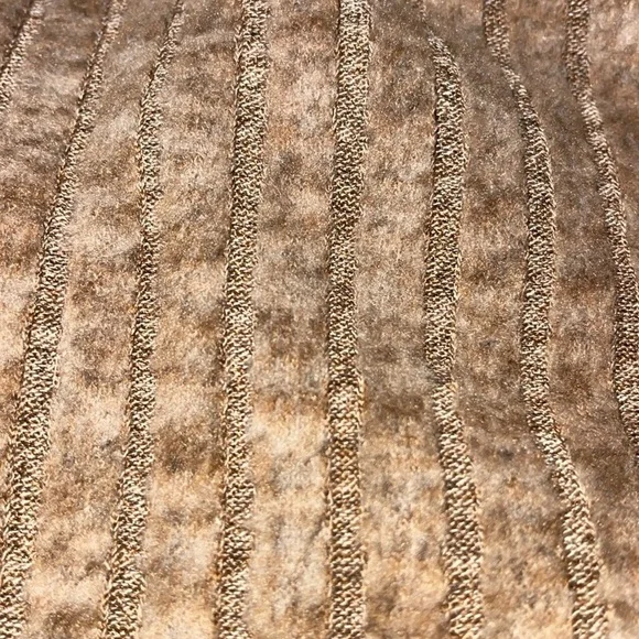 Women's Puff Long Sleeve Shirts Casual Knit Blouses Crew Neck Elegant New L - Picture 7 of 9